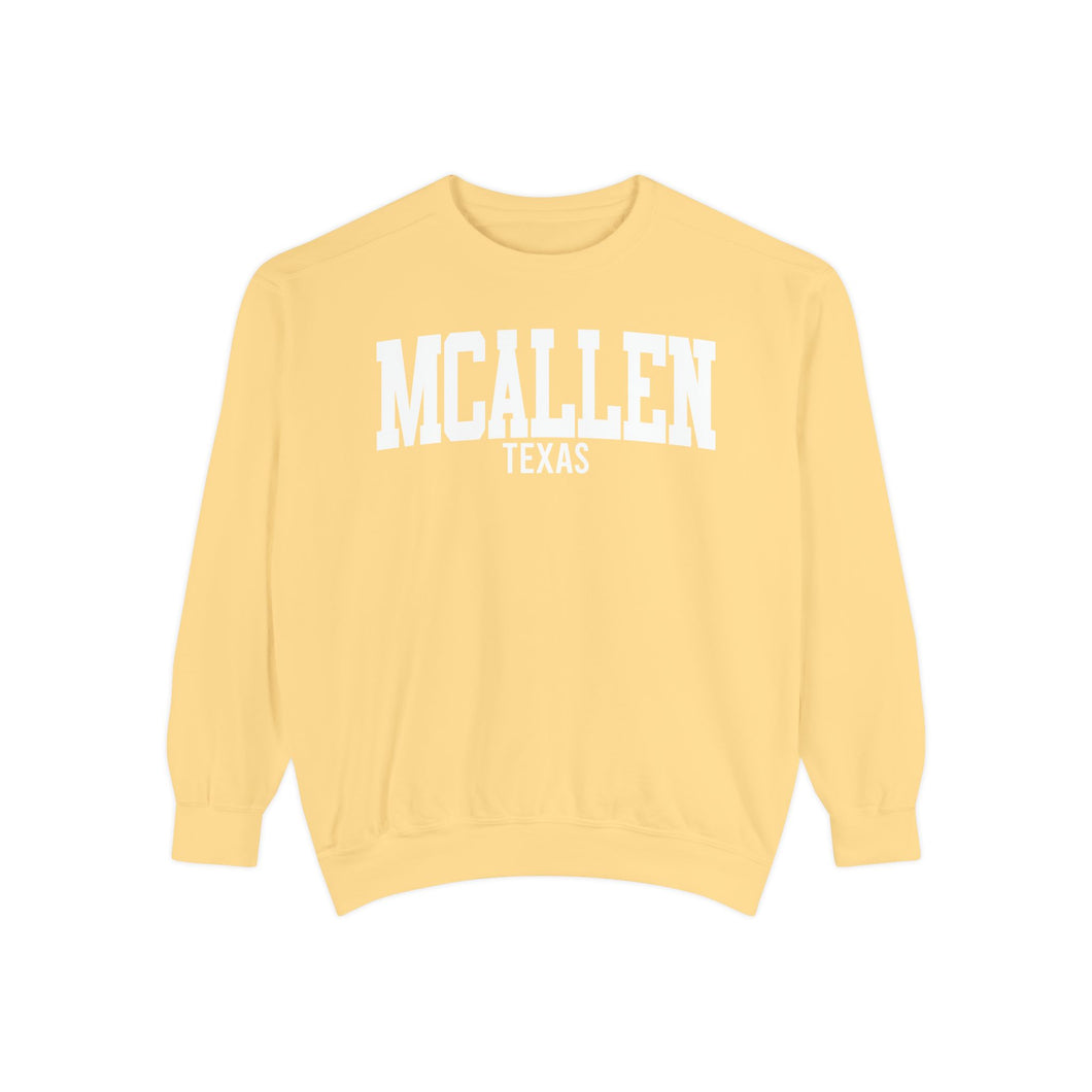 McAllen Texas Comfort Colors Sweatshirt