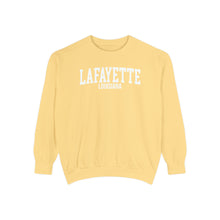 Load image into Gallery viewer, Lafayette Louisiana Comfort Colors Sweatshirt
