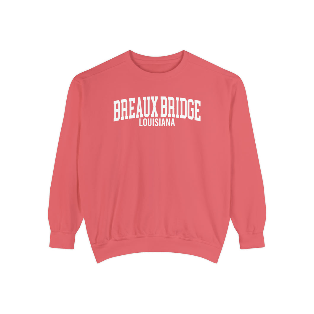 Breaux Bridge Louisiana Comfort Colors Sweatshirt