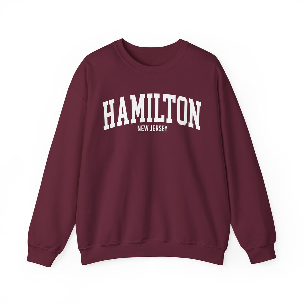 Hamilton Township New Jersey Crewneck Sweatshirt