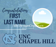 Load image into Gallery viewer, 3 UNC Chapel Hill Digital Template
