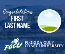Load image into Gallery viewer, FGCU Digital Template
