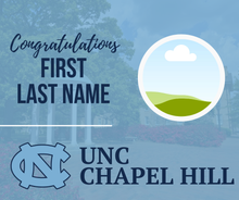 Load image into Gallery viewer, 3 UNC Chapel Hill Digital Template
