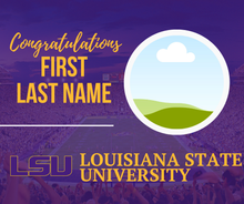 Load image into Gallery viewer, 3 LSU Digital Template
