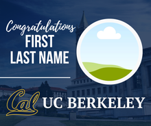 Load image into Gallery viewer, 3 UC Berkeley Digital Template
