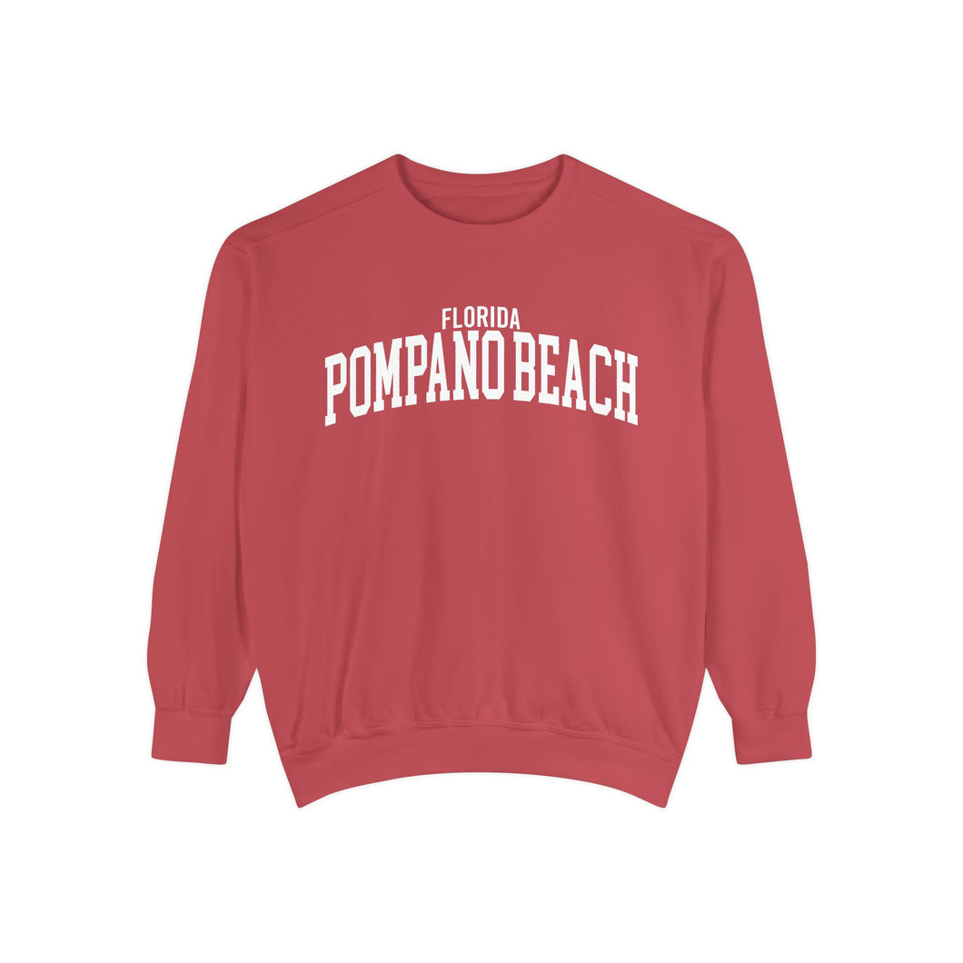 Pompano Beach Florida Comfort Colors Sweatshirt