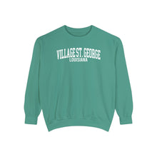 Load image into Gallery viewer, Village St. George Louisiana Comfort Colors Sweatshirt
