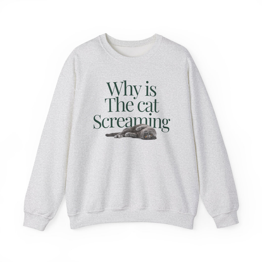 Why is the Cat Screaming Sweatshirt