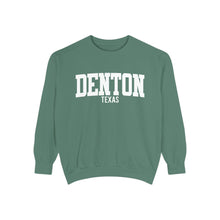 Load image into Gallery viewer, Denton Texas Comfort Colors Sweatshirt
