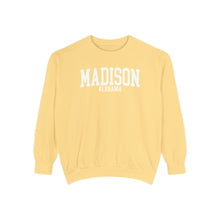 Load image into Gallery viewer, Madison Alabama Comfort Colors Sweatshirt
