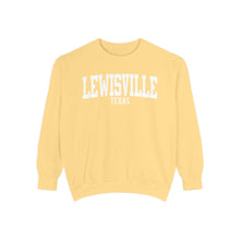 Load image into Gallery viewer, Lewisville Texas Comfort Colors Sweatshirt
