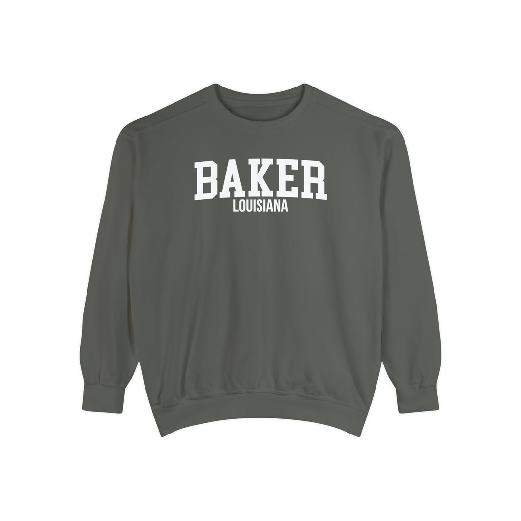 Baker Louisiana Comfort Colors Sweatshirt