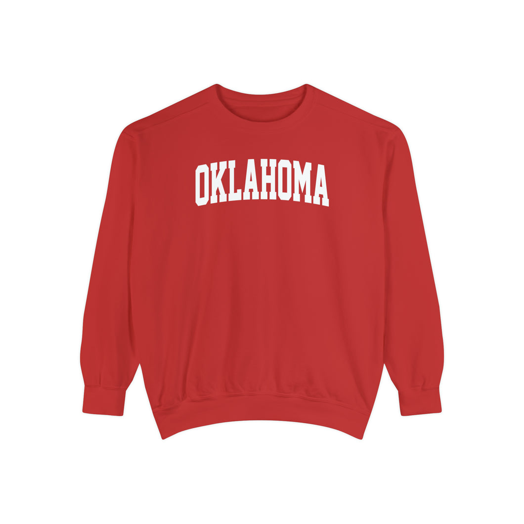 Oklahoma Comfort Colors Sweatshirt