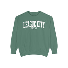 Load image into Gallery viewer, League City Texas Comfort Colors Sweatshirt
