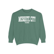 Load image into Gallery viewer, Mesquite city Texas Comfort Colors Sweatshirt
