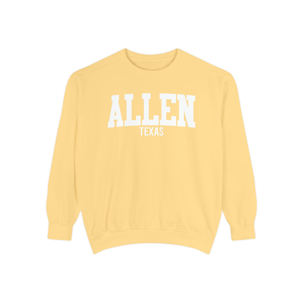 Allen Texas Comfort Colors Sweatshirt