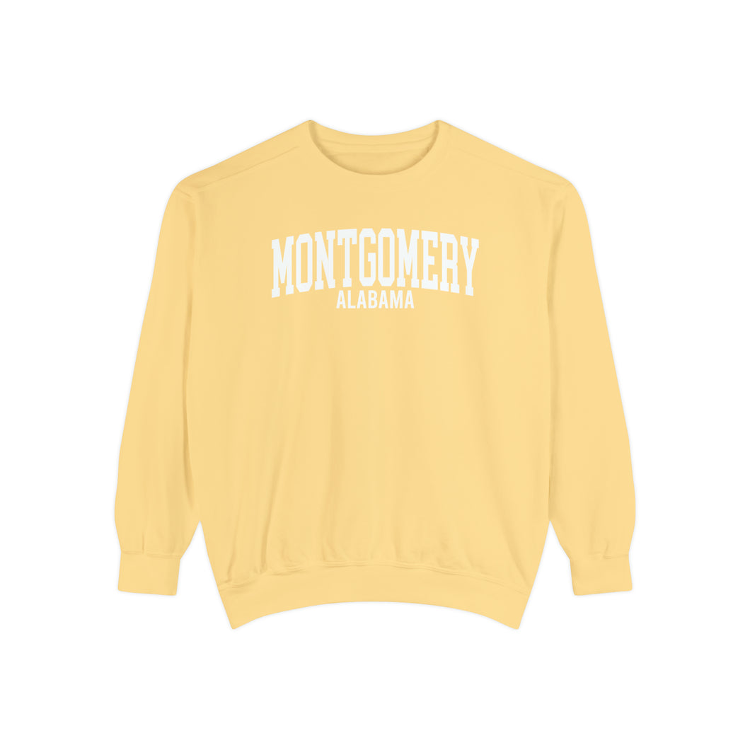 Montgomery Alabama Comfort Colors Sweatshirt