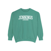 Load image into Gallery viewer, Jennings Louisiana Comfort Colors Sweatshirt
