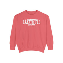 Load image into Gallery viewer, Lafayette Louisiana Comfort Colors Sweatshirt
