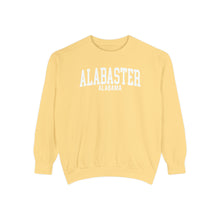 Load image into Gallery viewer, Alabaster Alabama Comfort Colors Sweatshirt
