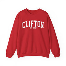 Load image into Gallery viewer, Clifton City New Jersey Crewneck Sweatshirt
