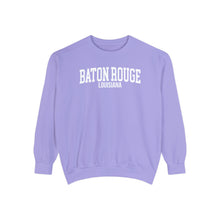 Load image into Gallery viewer, Baton Rouge Louisiana Comfort Colors Sweatshirt
