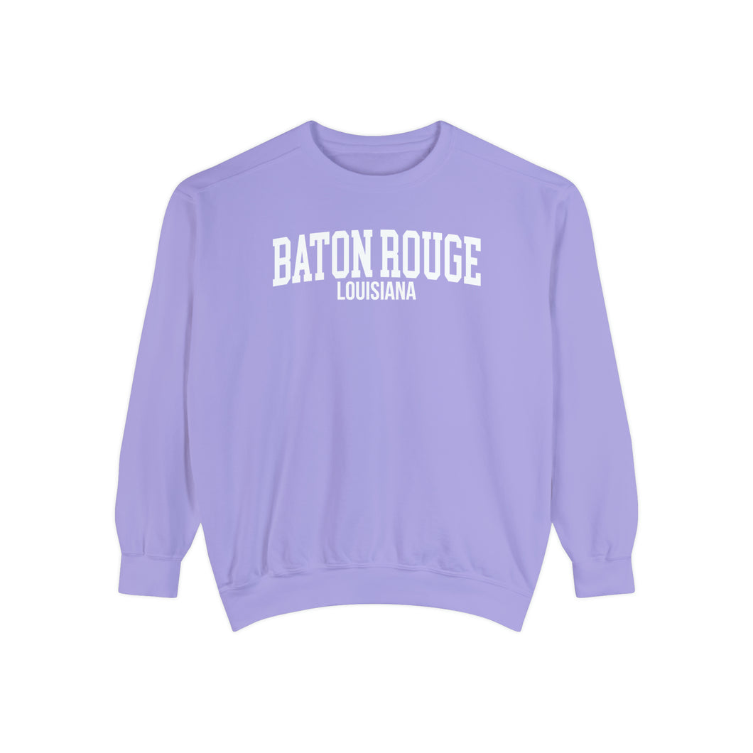 Baton Rouge Louisiana Comfort Colors Sweatshirt