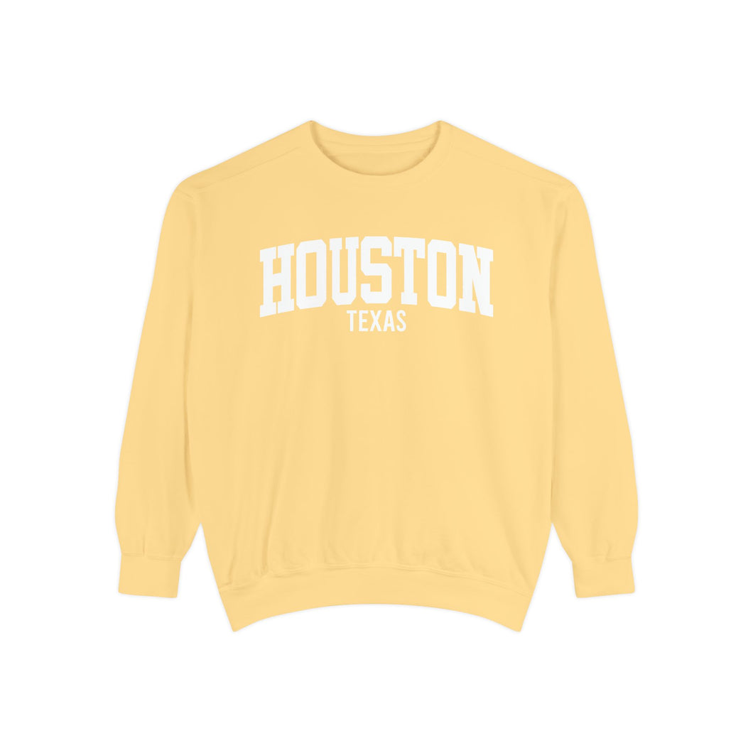 Houston Texas Comfort Colors Sweatshirt