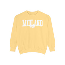 Load image into Gallery viewer, Midland Texas Comfort Colors Sweatshirt
