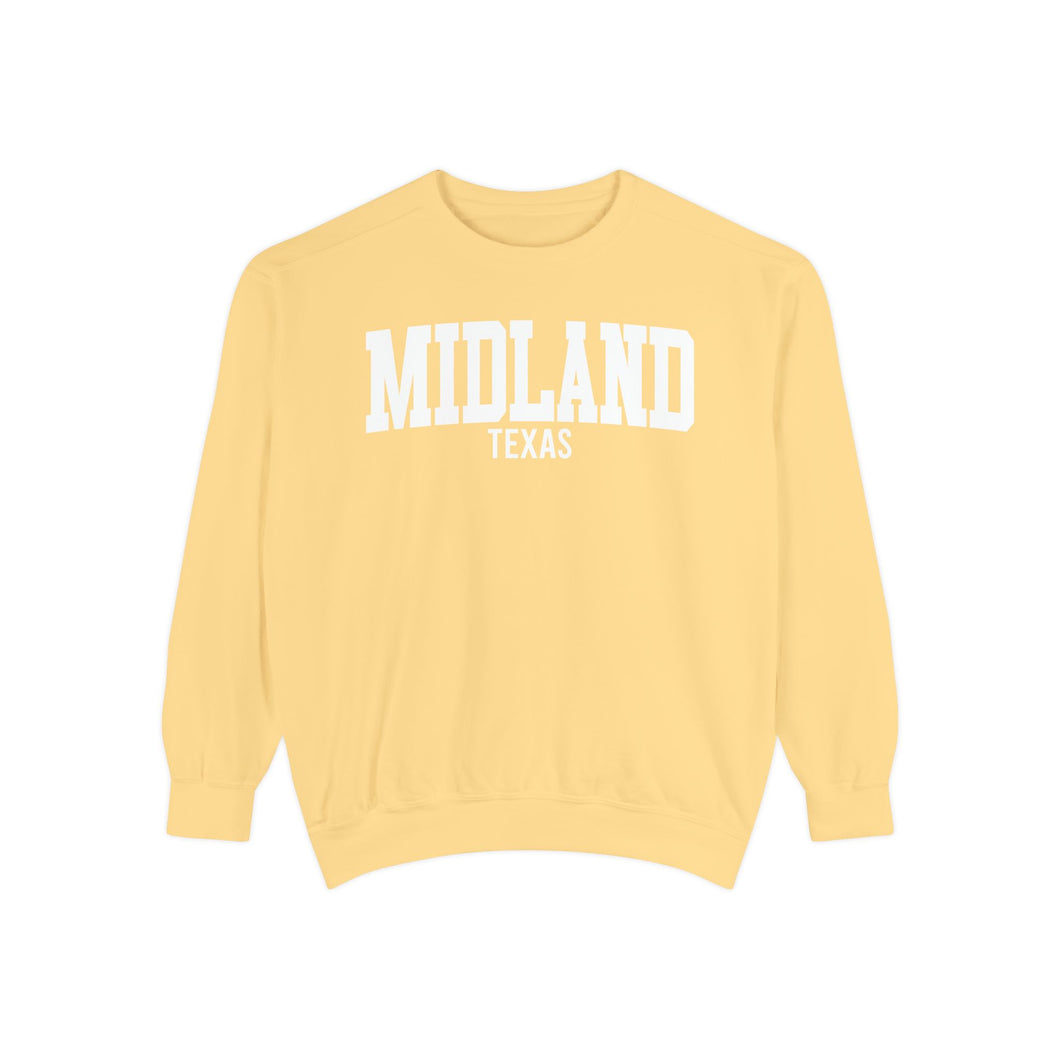 Midland Texas Comfort Colors Sweatshirt
