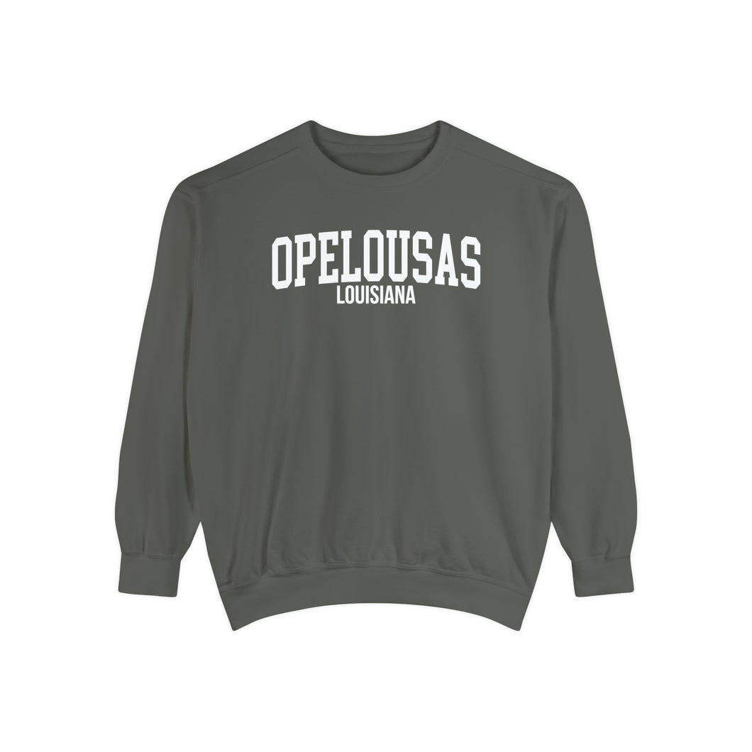 Opelousas Louisiana Comfort Colors Sweatshirt