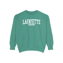 Load image into Gallery viewer, Lafayette Louisiana Comfort Colors Sweatshirt
