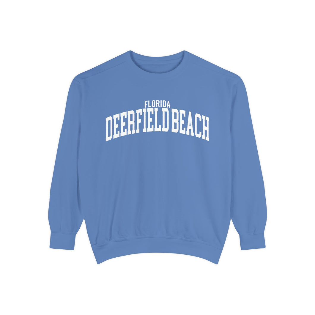 Deerfield Beach Florida Comfort Colors Sweatshirt