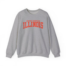 Load image into Gallery viewer, Illinois Champaign and Urbana Sweatshirt
