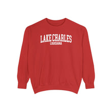 Load image into Gallery viewer, Lake Charles Louisiana Comfort Colors Sweatshirt
