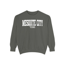 Load image into Gallery viewer, Mesquite city Texas Comfort Colors Sweatshirt
