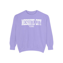 Load image into Gallery viewer, Mesquite city Texas Comfort Colors Sweatshirt
