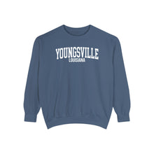 Load image into Gallery viewer, Youngsville Louisiana Comfort Colors Sweatshirt
