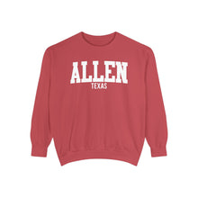 Load image into Gallery viewer, Allen Texas Comfort Colors Sweatshirt
