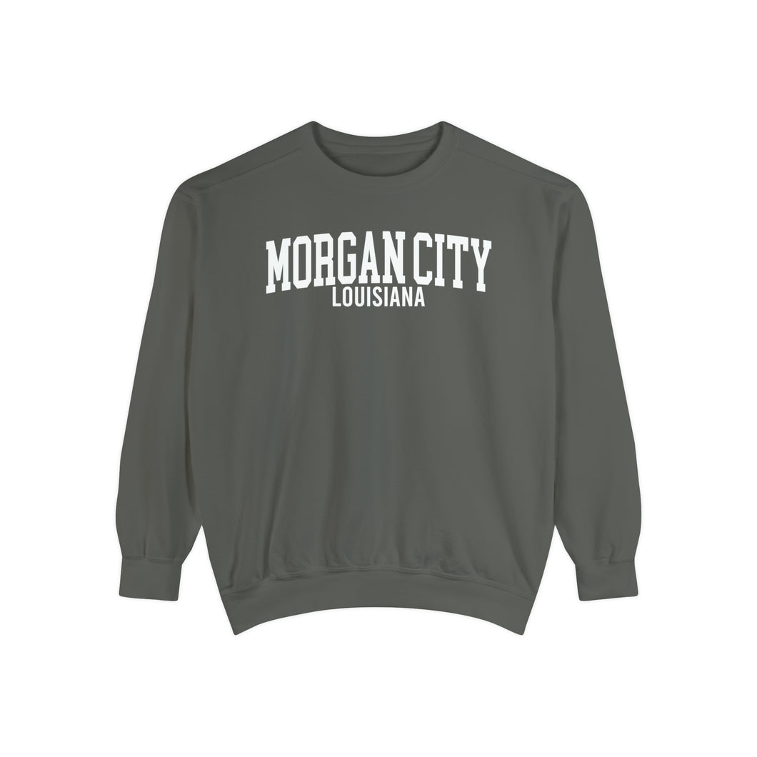 Morgan City Louisiana Comfort Colors Sweatshirt