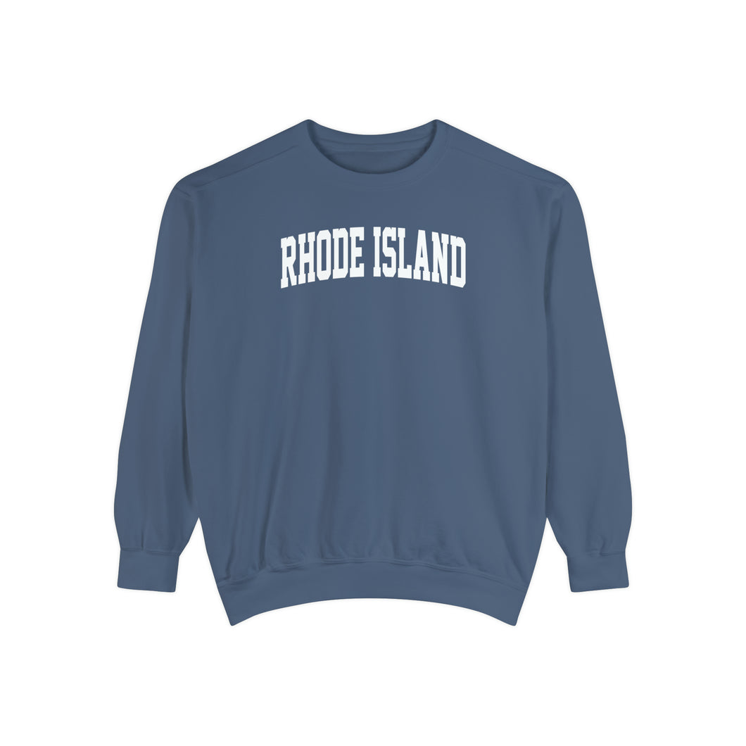 Rhode Island Comfort Colors Sweatshirt