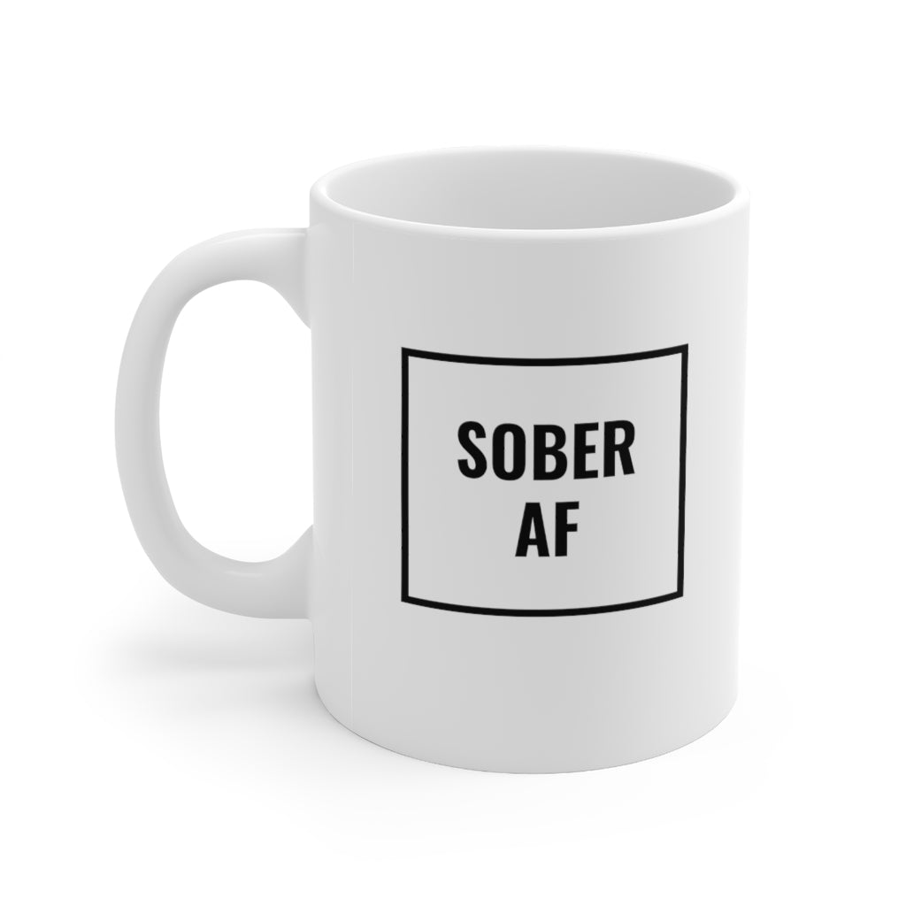 Sober AF Mug