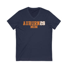 Load image into Gallery viewer, Auburn 2026 - MOM V-Neck Tee
