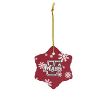 Load image into Gallery viewer, UMass Amherst Ceramic Ornaments
