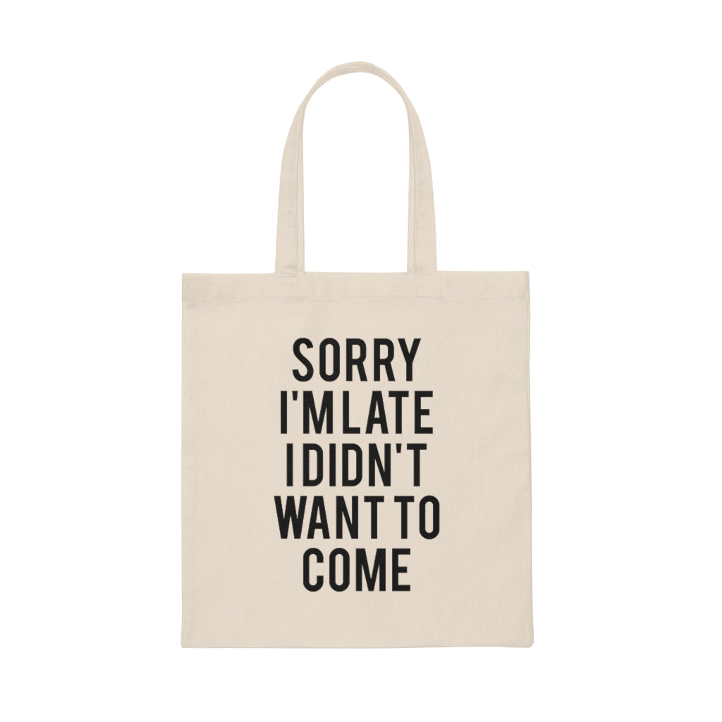 Sorry Not Single Ring Finger Canvas Tote Bag