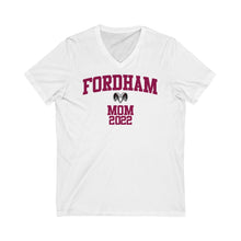 Load image into Gallery viewer, Fordham 2022 - MOM V-Neck Tee
