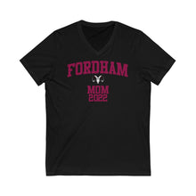 Load image into Gallery viewer, Fordham 2022 - MOM V-Neck Tee

