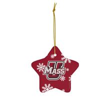 Load image into Gallery viewer, UMass Amherst Ceramic Ornaments
