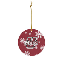 Load image into Gallery viewer, UMass Amherst Ceramic Ornaments
