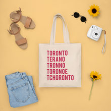 Load image into Gallery viewer, How to Pronounce Toronto Tote Bag
